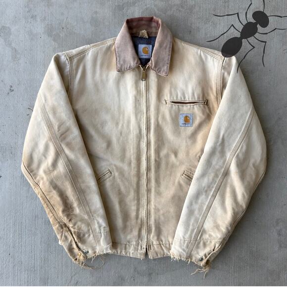 Carhartt Other - Carhartt faded brown Detroit work wear jacket
